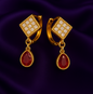 Aurelia Drops – Diamond-cut clarity in a golden drape