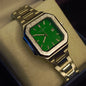 Emerald Crest – Green Dial Stainless Steel Men’s Watch