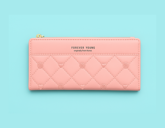 Quilted Luxe Wallet Clutch