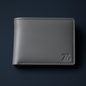 Slate Luxe – Grey PU Leather Slim Men’s Wallet