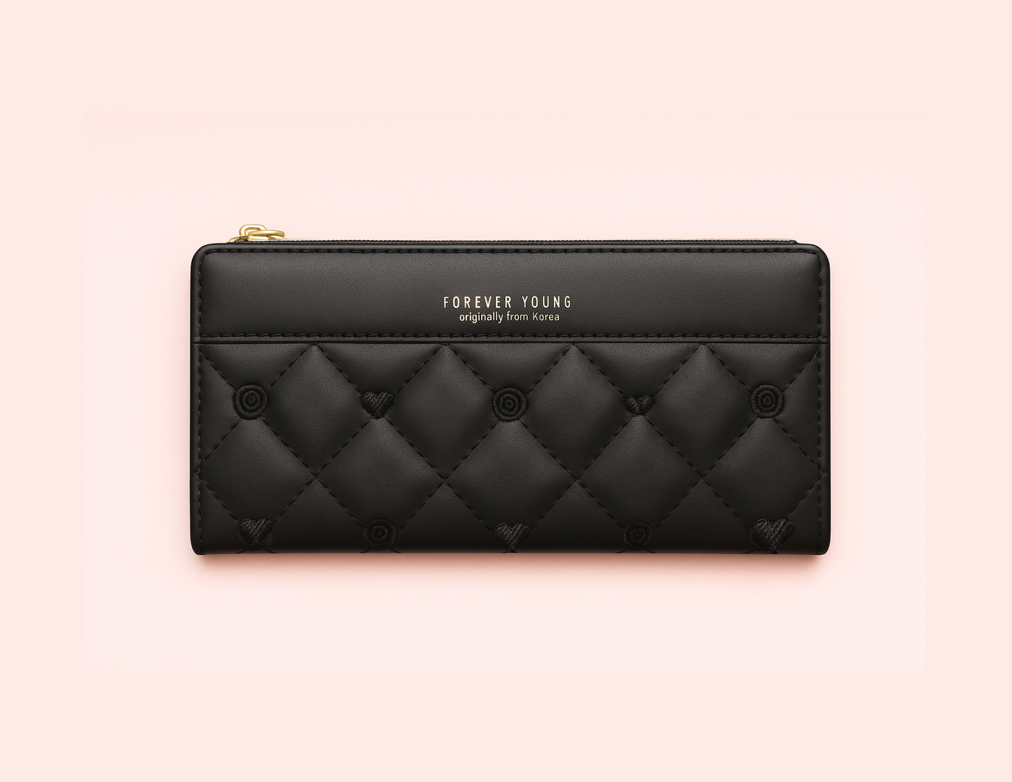 Quilted Luxe Wallet Clutch