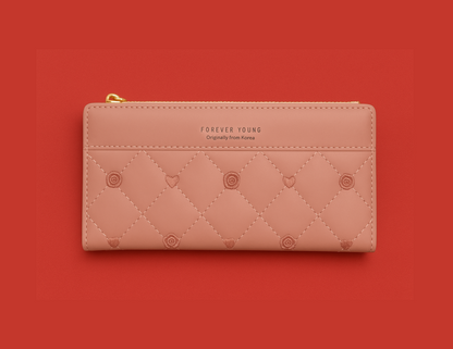 Quilted Luxe Wallet Clutch