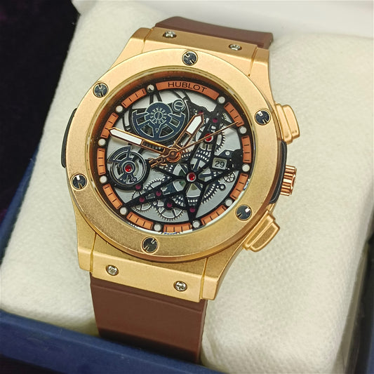 Luxury Bronze Watch on foam