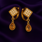 Aurelia Drops – Diamond-cut clarity in a golden drape