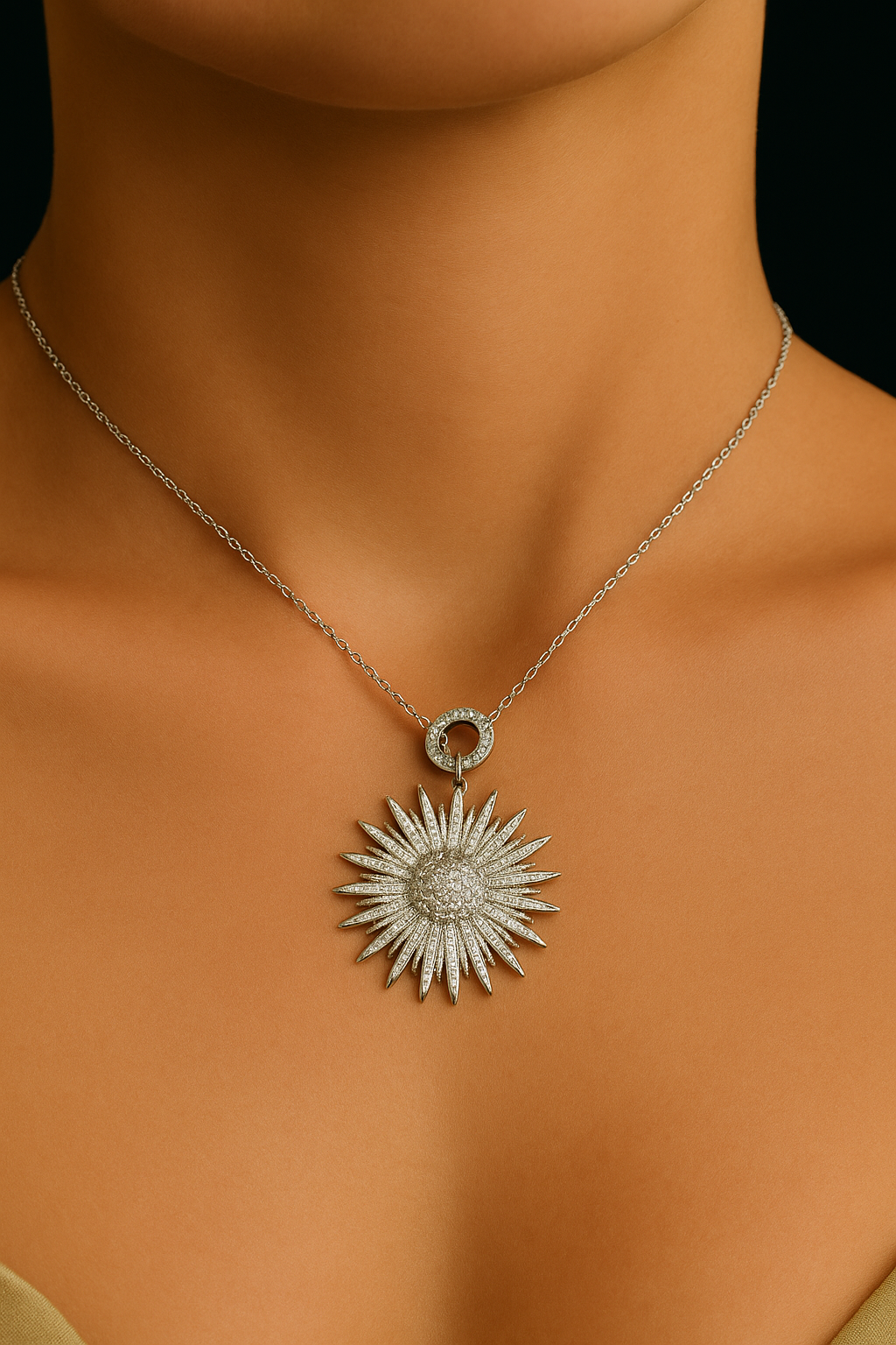 Icy Radiance Pendant